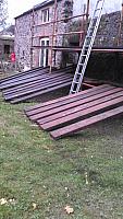 Creosoting Scaffolding Boards